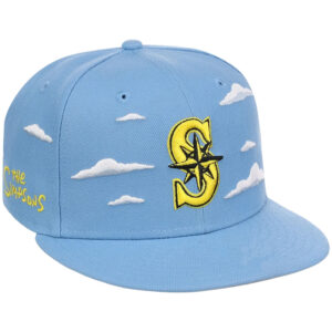 Seattle Mariners The Simpsons Clouds 2026 Snapback Cap