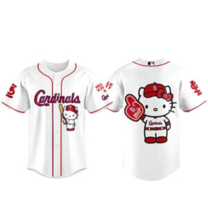 St. Louis Cardinals x Hello Kitty Night 2026 Baseball Jersey