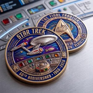 Star Trek Enterprise 60Th Anniversary Commemorative Coin 2026