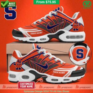 Custom Name Syracuse Orange 2026 Air Max Shoes Air Cushion Sneakers