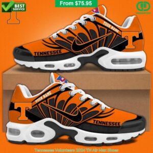 Custom Name Tennessee Volunteers 2026 Air Max Shoes Air Cushion Sneakers