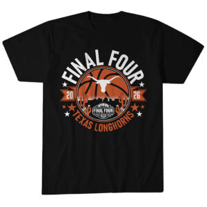 Texas Longhorns WBB 2026 Final Four T-Shirt