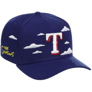 Texas Rangers The Simpsons Clouds Hat 2026