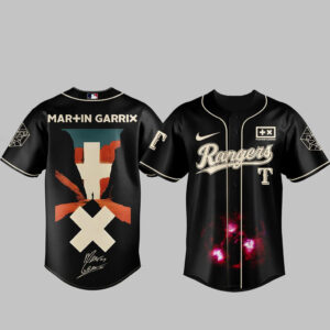 Texas Rangers x Martin Garrix Americas Tour 2026 Baseball Jersey
