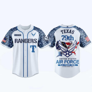 Texas Rangers x US Air Force 79th Anniversary 2026 Baseball Jersey