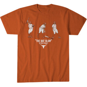 Texas Softball The Katie Stewart Bat Slam T-Shirt