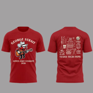 Texas Tech Red Raiders x George Strait 2026 Ocean Front Concert Shirt