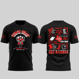 Texas Tech Red Raiders x George Strait Ocean Front Concert 2026 T-Shirt
