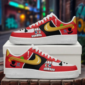 The Amazing Digital Circus Caine Air Force 1 Shoes Sneakers