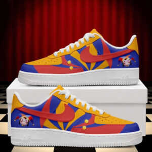 The Amazing Digital Circus Pomni Air Force 1 Shoes Sneakers