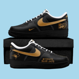 Toronto Blue Jays 50th Season Air Force 1 Shoes Sneakers