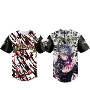 Toronto Blue Jays x Satoru Gojo Baseball Jersey