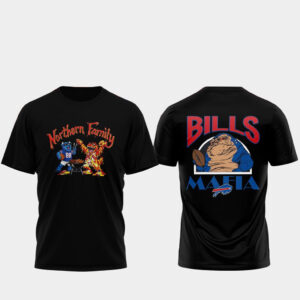 Toronto Raptors Bills Night Hey-Ey-Ey 2026 Northern Family T-Shirt