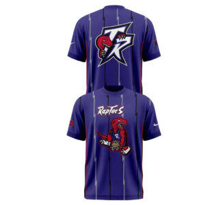 Toronto Raptors Statement Edition 2026 City Connect Night T-Shirt
