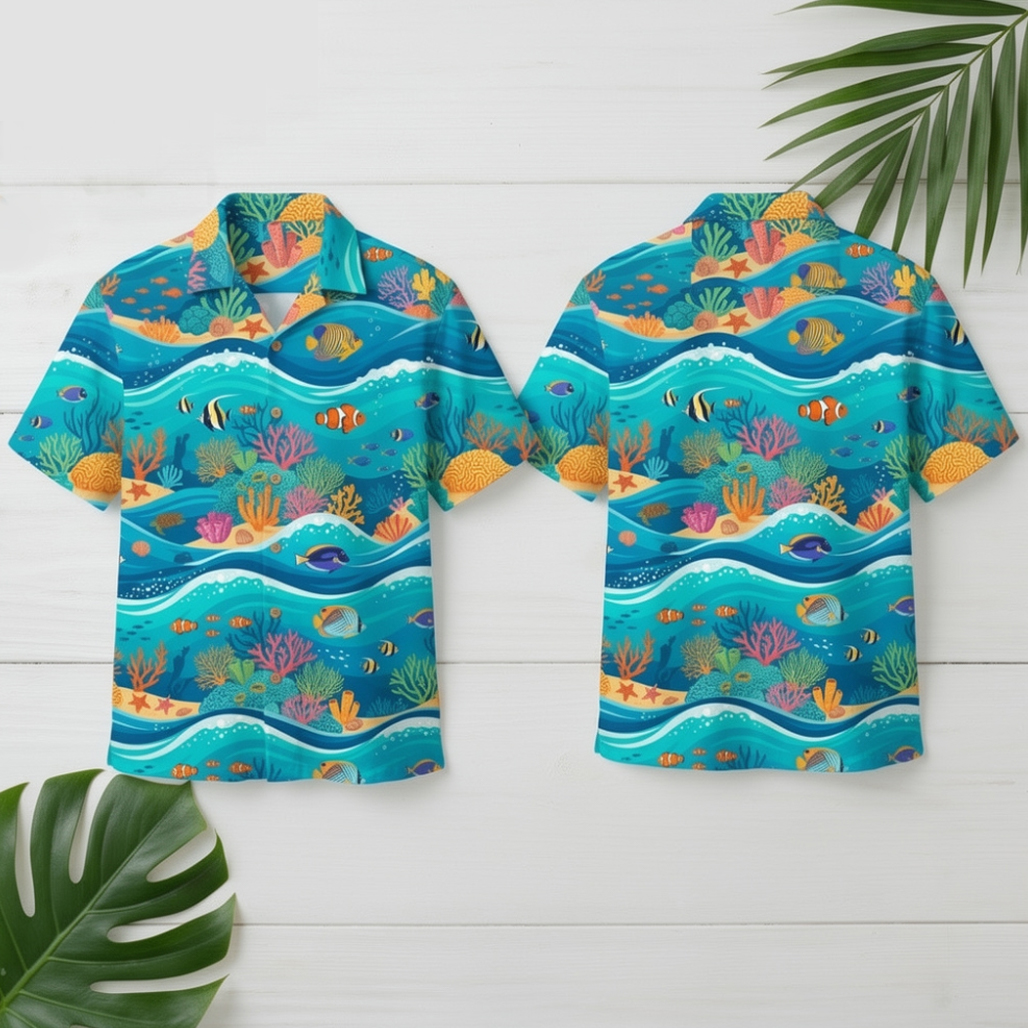 Tropical Reef Summer Vacation Under The Sea Hawaiian Shirt 1 Tropical Reef Summer Vacation Under The Sea Hawaiian Shirt