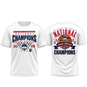 UConn Huskies Basketball Champions 2026 T-Shirt