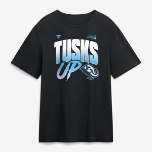 Utah Mammoth Black 2026 Stanley Cup Playoffs Slogan Tusks Up T-Shirt