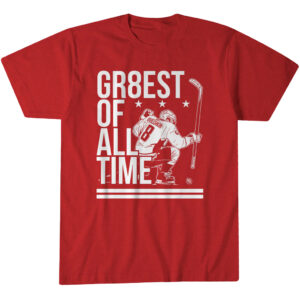 Washington Capitals Alex Ovechkin The Gr8est Of All Time T-Shirt