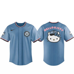 Washington Nationals 2026 Hello Kitty Night Game Baseball Jersey