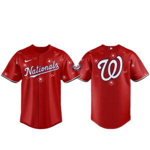 Washington Nationals x Japanese Heritage Day 2026 Sakura Blossom Baseball Jersey