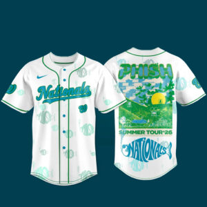 Washington Nationals x Phish Summer Tour 2026 Baseball Jersey