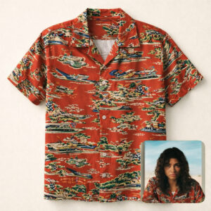 Zendaya Actress Euphoria TV Series Season 3 Vintage Hawaiian Shirt
