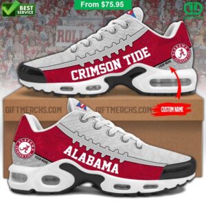 Custom Name Alabama Crimson Tide 2026 Air Max Shoes Air Cushion Sneakers