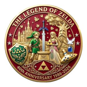 The Legend Of Zelda 40Th Anniversary 2026 Collector Commemorative Coin