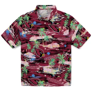 Arizona Cardinals Flamingo Retreat 2026 Hawaiian Shirt