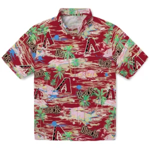 Arizona Diamondbacks Flamingo Retreat 2026 Hawaiian Shirt