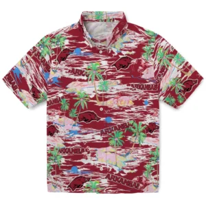 Arkansas Razorbacks Flamingo Retreat 2026 Hawaiian Shirt