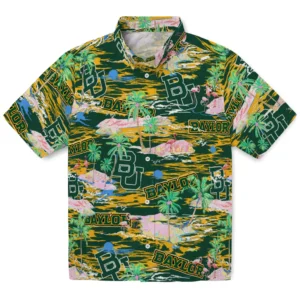 Baylor Bears Flamingo Retreat 2026 Hawaiian Shirt