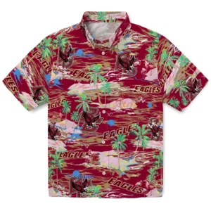 Boston College Eagles Flamingo Retreat 2026 Hawaiian Shirt