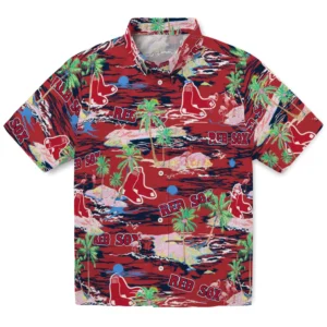 Boston Sox Flamingo Retreat 2026 Hawaiian Shirt