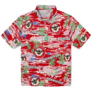 Brentford Flamingo Retreat 2026 Hawaiian Shirt