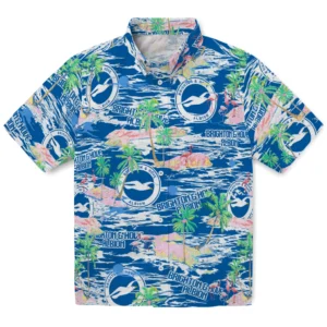 Brighton Hove Albion Flamingo Retreat 2026 Hawaiian Shirt
