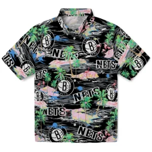 Brooklyn Nets Flamingo Retreat 2026 Hawaiian Shirt