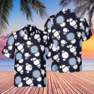 The Sopranos Tony Soprano Bubbles Pattern Hawaiian Shirt