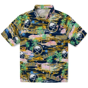 Buffalo Sabres Flamingo Retreat 2026 Hawaiian Shirt