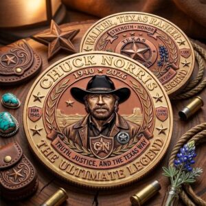 Chuck Norris 2026 Commemorative Tribute Coin