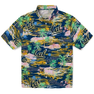 California Golden Bears Flamingo Retreat 2026 Hawaiian Shirt