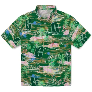 Charlotte 49ers Flamingo Retreat 2026 Hawaiian Shirt