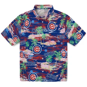 Chicago Cubs Flamingo Retreat 2026 Hawaiian Shirt