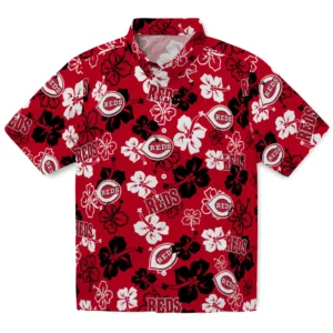 Cincinnatis Hibiscus Bloom Hawaiian Shirt
