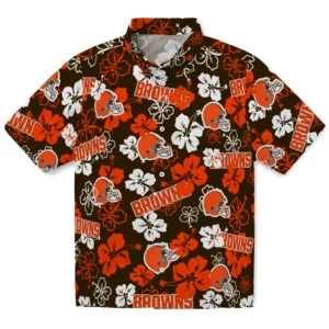 Clevelands Hibiscus Bloom Hawaiian Shirt