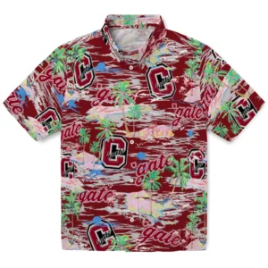 Colgate Raiders Flamingo Retreat 2026 Hawaiian Shirt