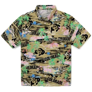 Colorado Buffaloes Flamingo Retreat 2026 Hawaiian Shirt