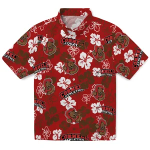 Cornell Big Hibiscus Bloom Hawaiian Shirt
