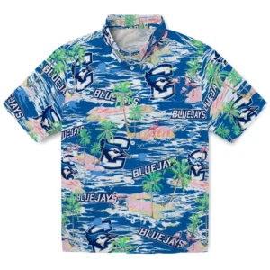 Creightonjays Flamingo Retreat 2026 Hawaiian Shirt