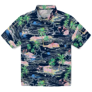 Dallas Cowboys Flamingo Retreat 2026 Hawaiian Shirt